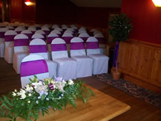 Chair Cover Hire Devon